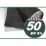 Агроволокно - Спанбонд Чёрно-белый 50гр/м 3,2 ширина 100м