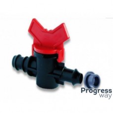 Кран с уплотнительной резинкой для Drip Line трубы КС16*8R (SL-011-3)