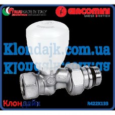 Giacomini микрометрический термостатический клапан прямой 1/2