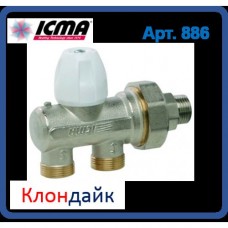 Icma Двухтрубный вентиль для панельного радиатора со встроенной термостатической группой. Icma Двухтрубный вентиль для панельного радиатора со встроенной термостатической группой.