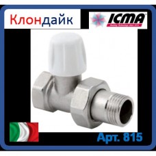 Icma Прямой ручной вентиль простой регулировки нижний для железной трубы 3/4
