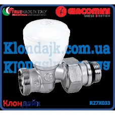Giacomini ручной радиаторный кран прямой 1/2Х16 Giacomini ручной радиаторный кран прямой 1/2Х16
