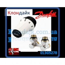 Danfoss Комплект нижнего подключения:RLV-KS+RAS-C , со встроенной клапаном 28,5 угловой Danfoss Комплект нижнего подключения:RLV-KS+RAS-C , со встроенной клапаном 28,5 угловой